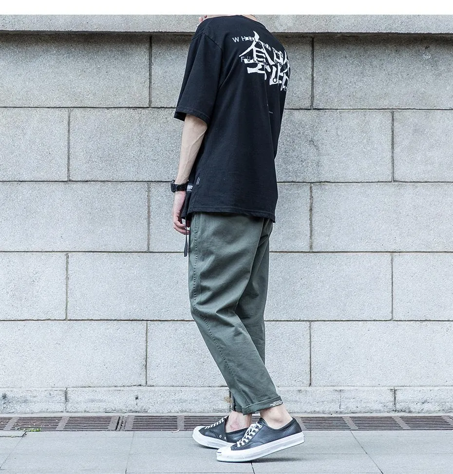 Cotton Twill Tapered Chinos