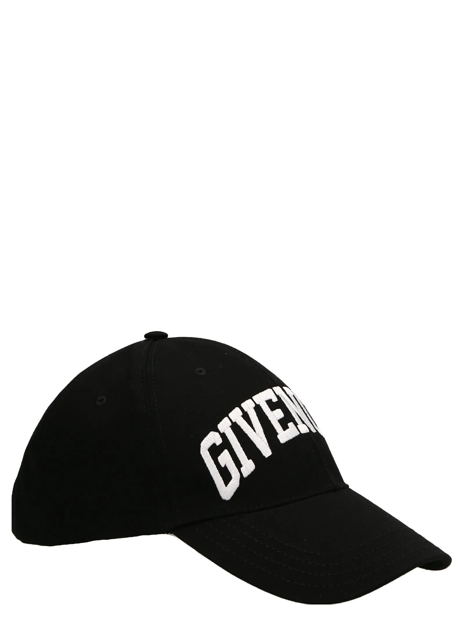 Black Curved Logo Hats