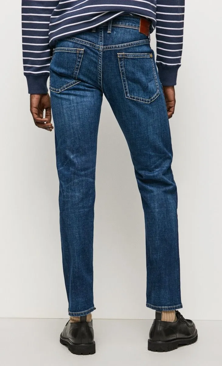 Dark Used Denim Jeans