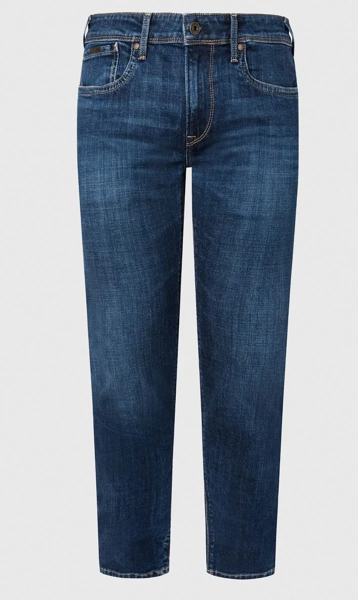 Dark Used Denim Jeans