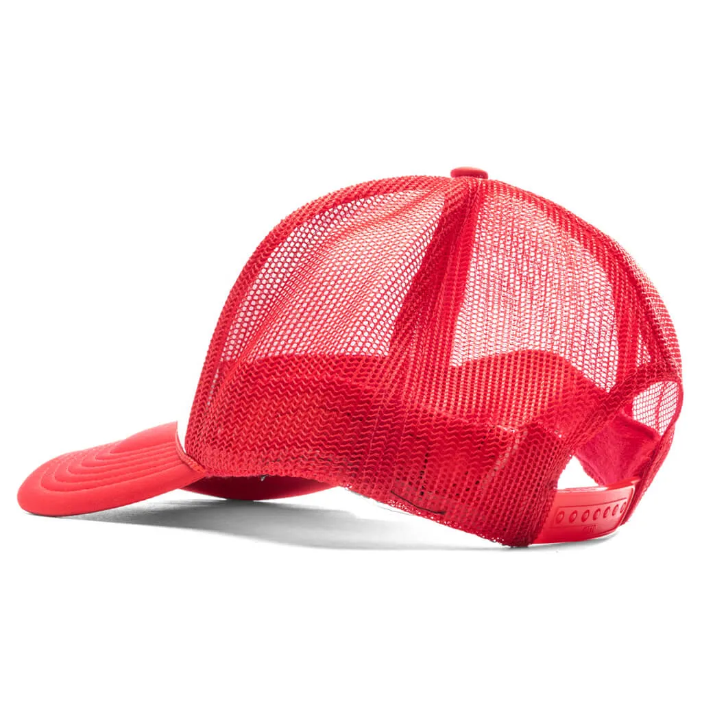 Red and White Trucker Hat