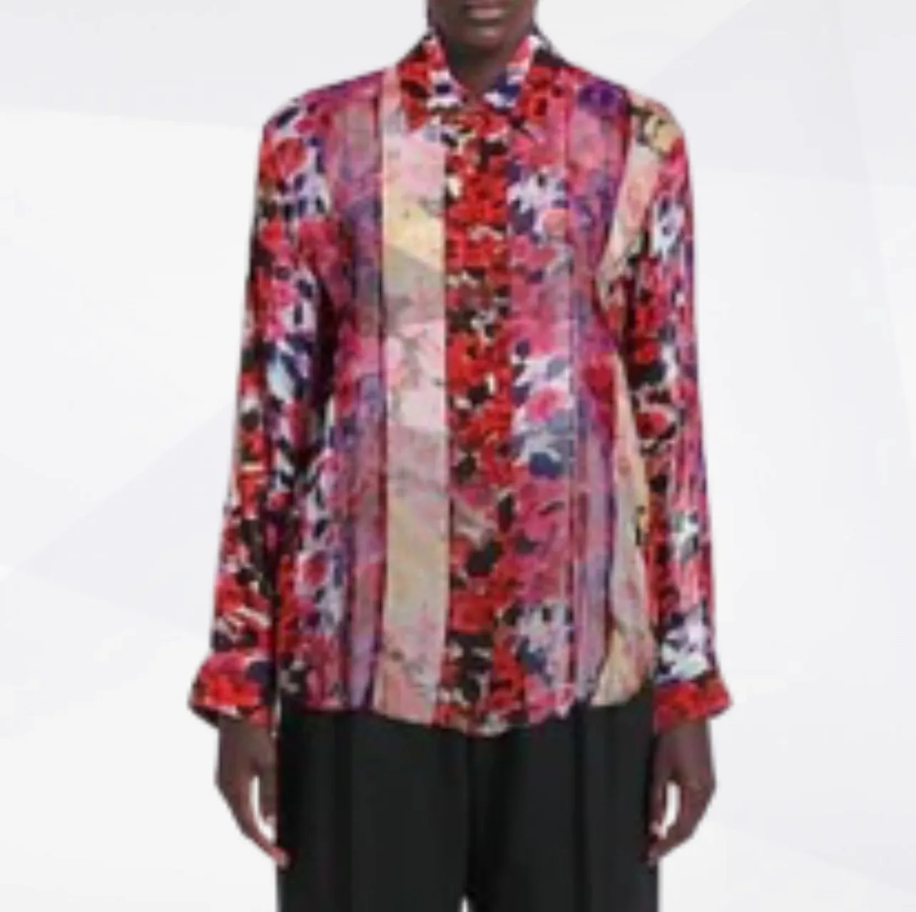 Dries Van Noten Floral Elegant Tops