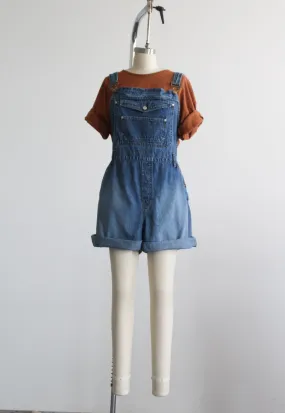 Driftwood Short Overalls