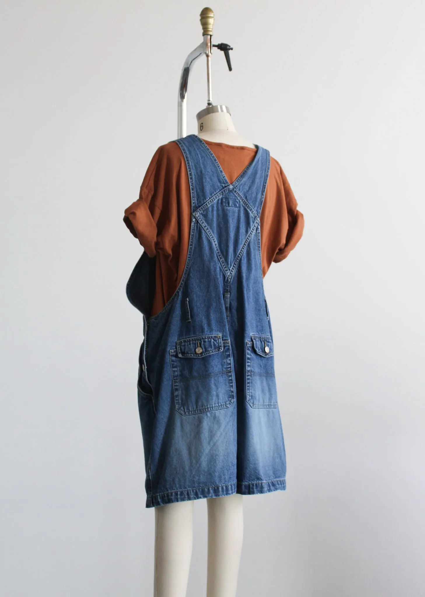 Driftwood Short Overalls