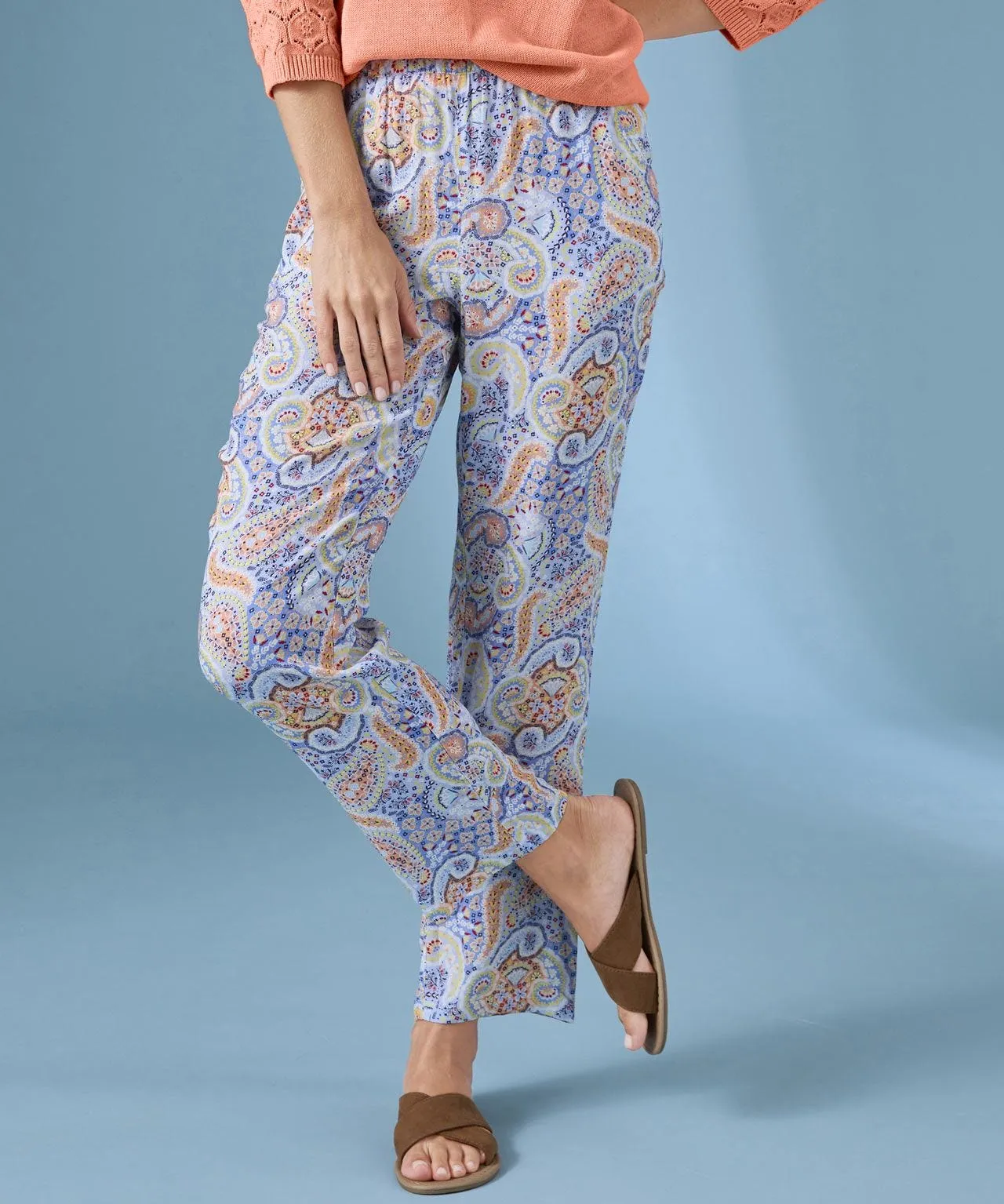 Ecovero Paisley Pants