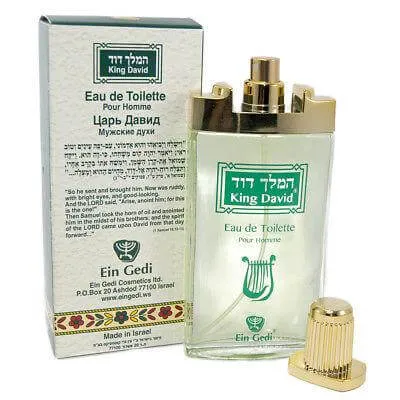 Ein Gedi Eau de Toilette King David Scents Bible Holy Land 3,3 fl.oz (100 ml)