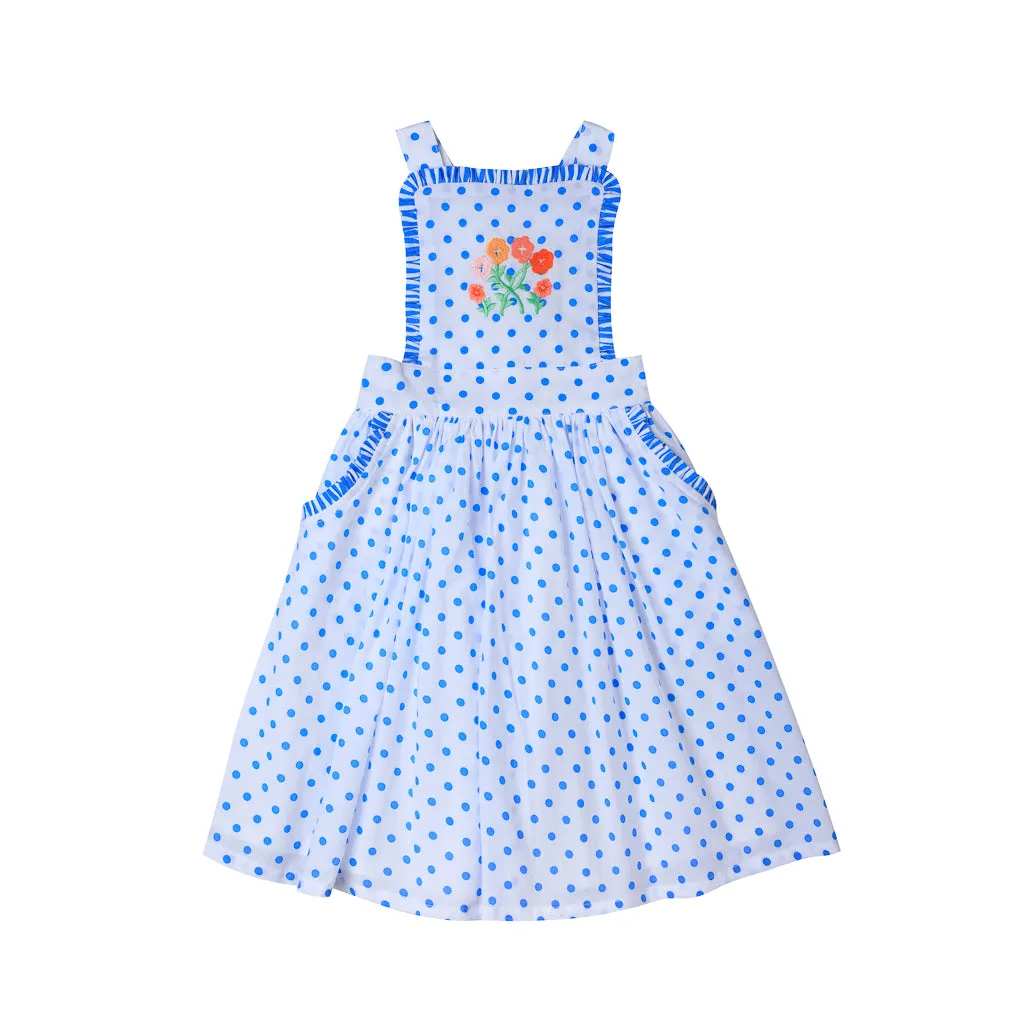 ELLA PINNIE Dot Iris Blue