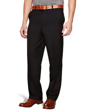 Black Flexi Waist Trousers by Farah