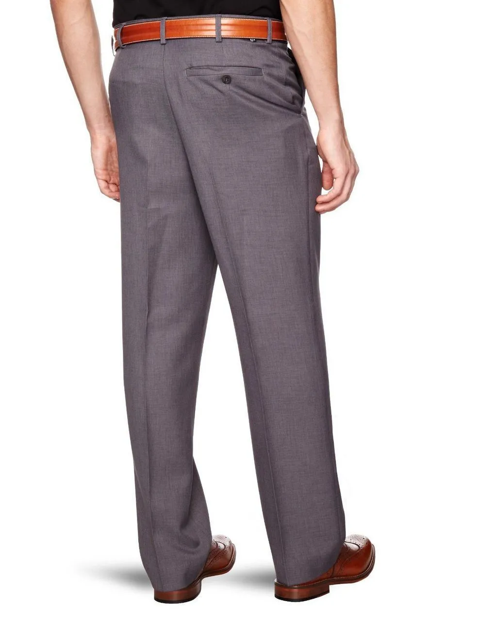 Farah Flexi Waist Trousers Gray