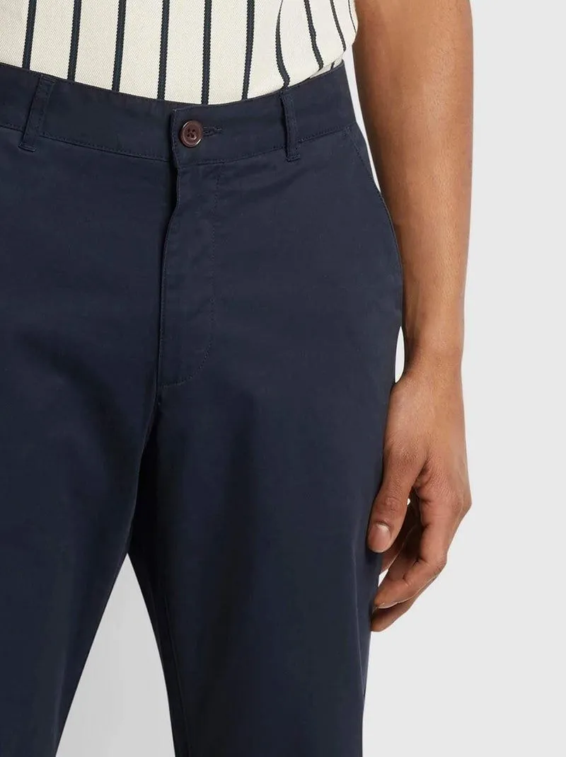 Farah Lawson Stretch True Navy Twill Chinos