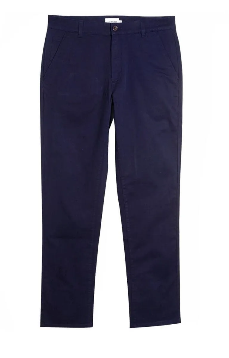 Farah Lawson Stretch True Navy Twill Chinos