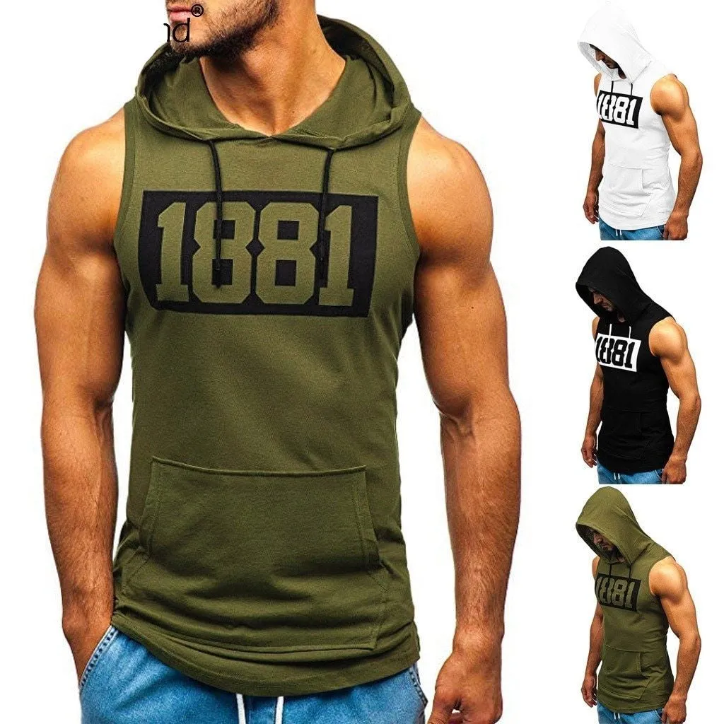 Fashion Hooded Tank Tops