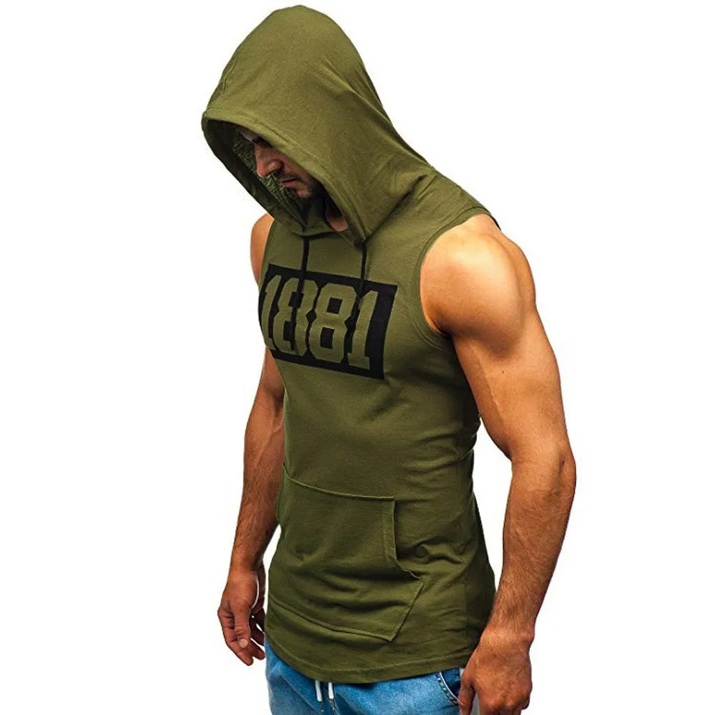 Fashion Hooded Tank Tops