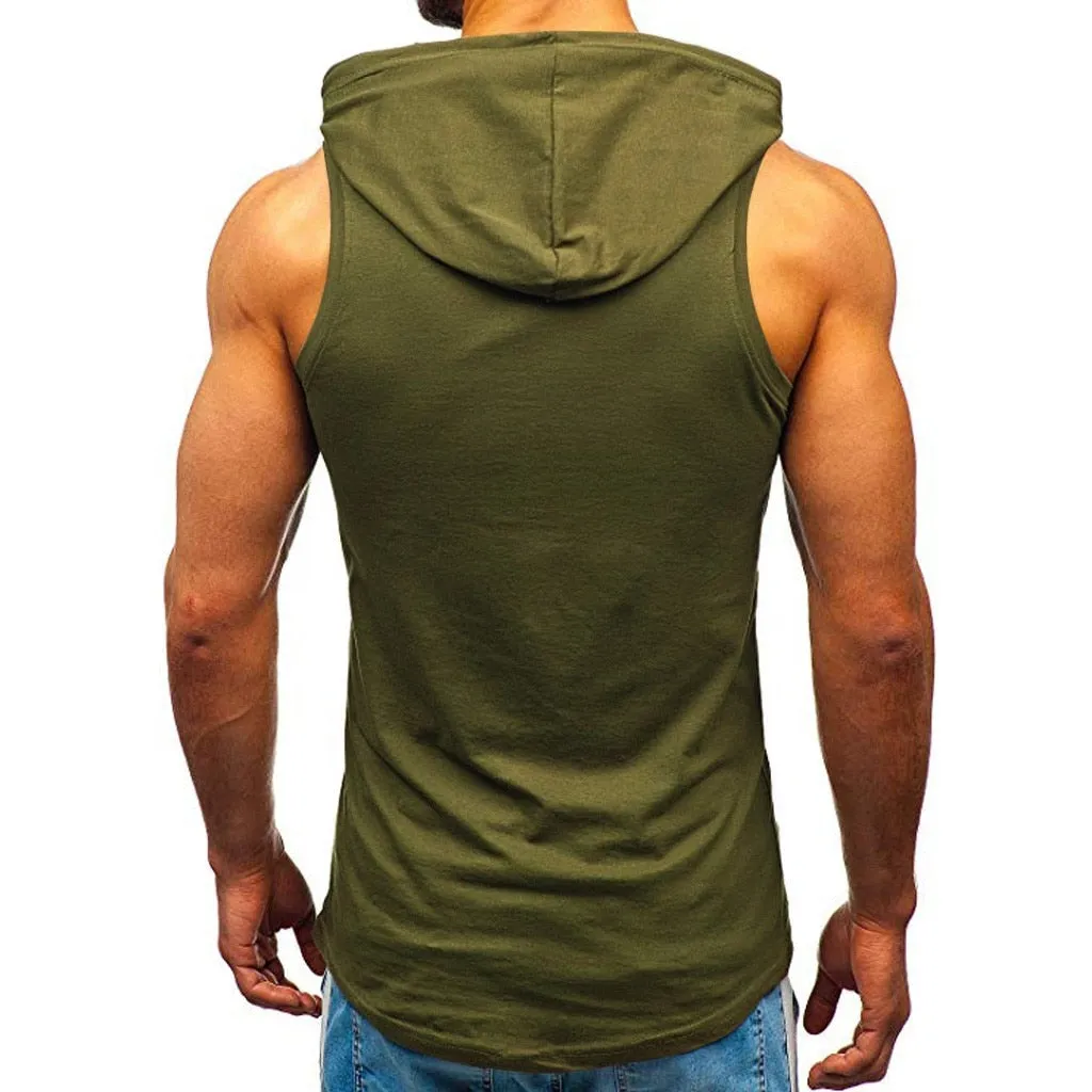 Fashion Hooded Tank Tops