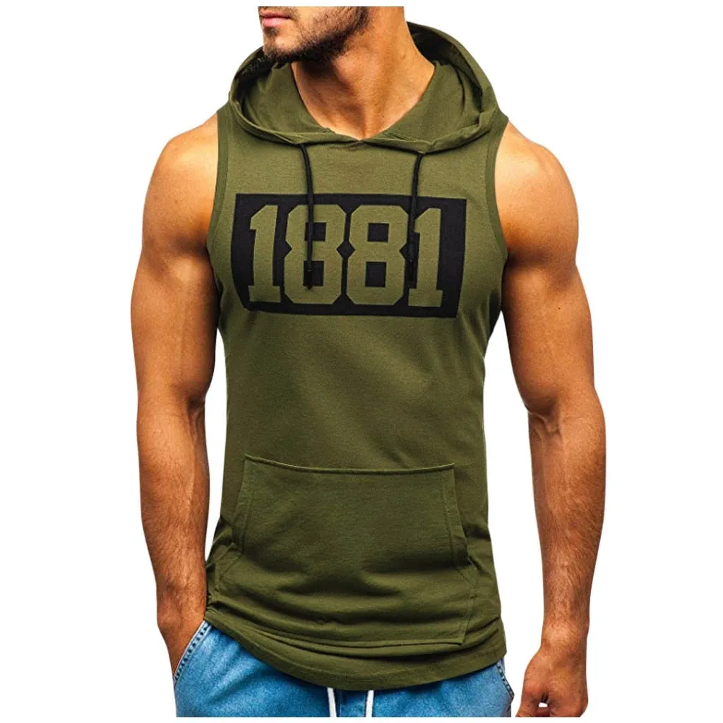 Fashion Hooded Tank Tops