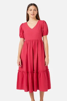 Elegant Francine Midi Dress