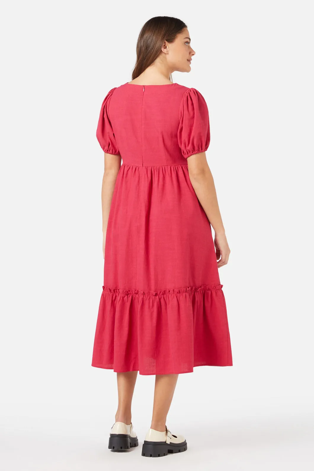 Elegant Francine Midi Dress