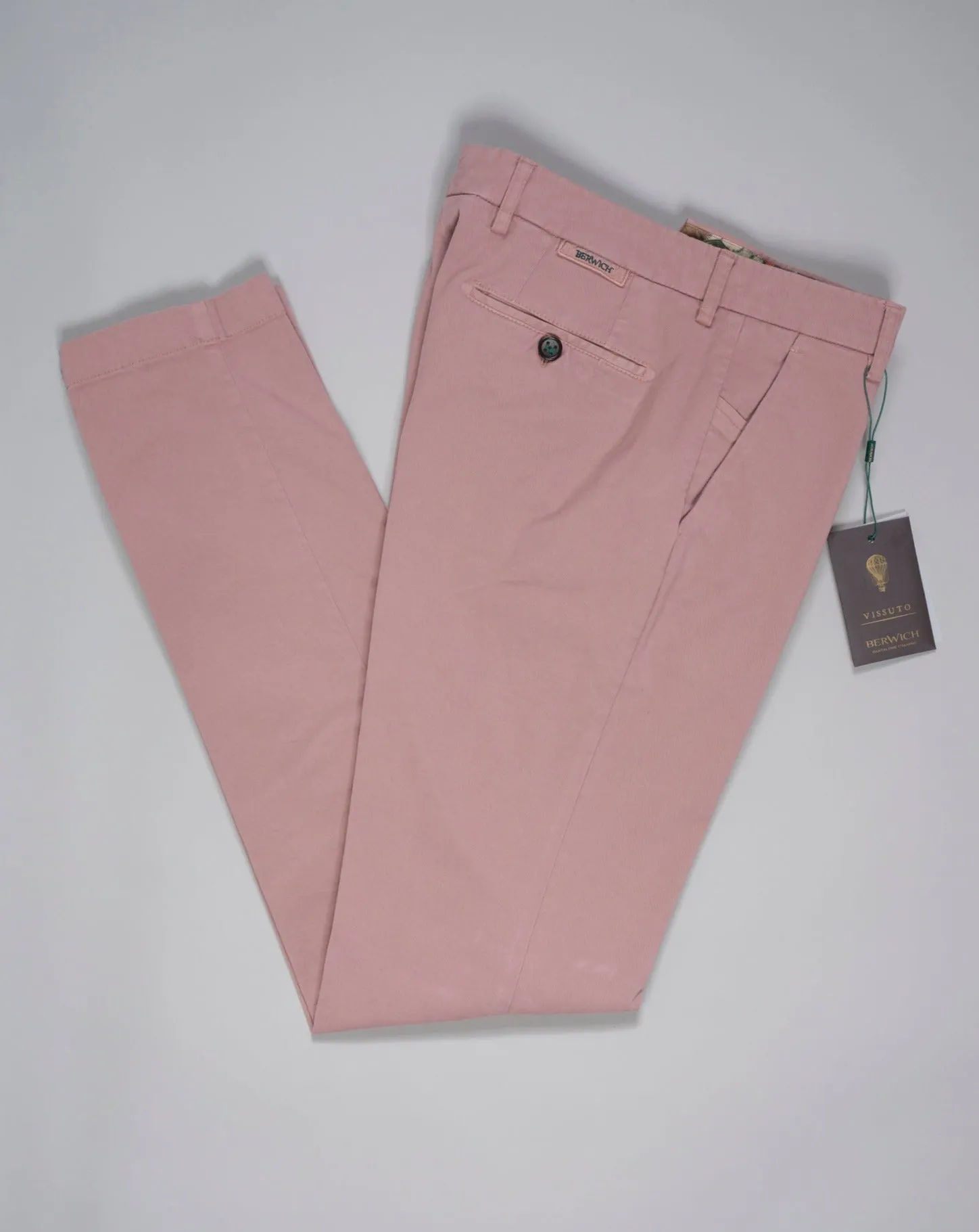 Garment Dyed Chinos - Cipria