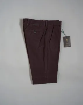 Garment Dyed Chinos - Gianduia - Brown