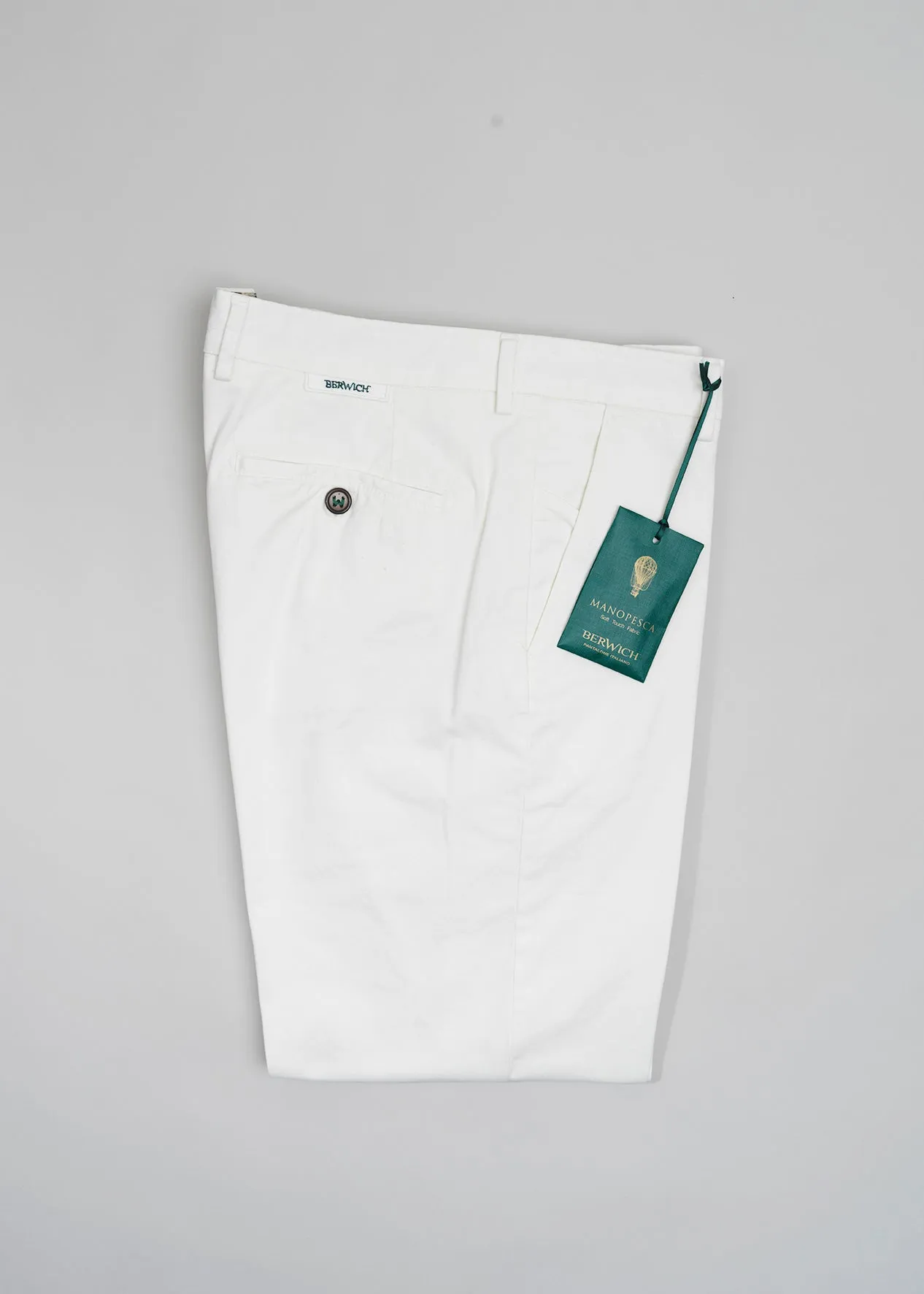 Garment Dyed Chinos - Panna