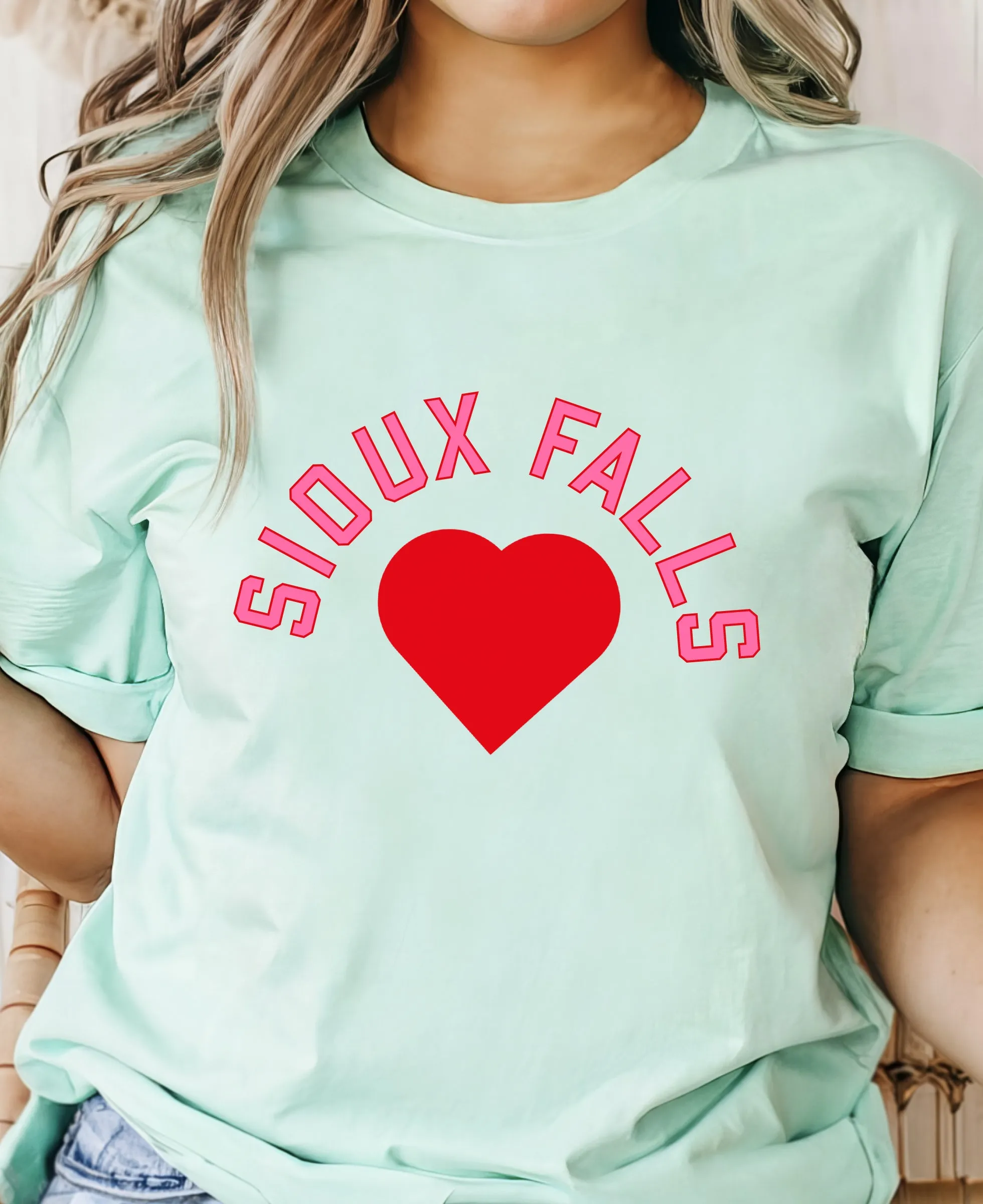 Sioux Falls Heart Graphic Tee