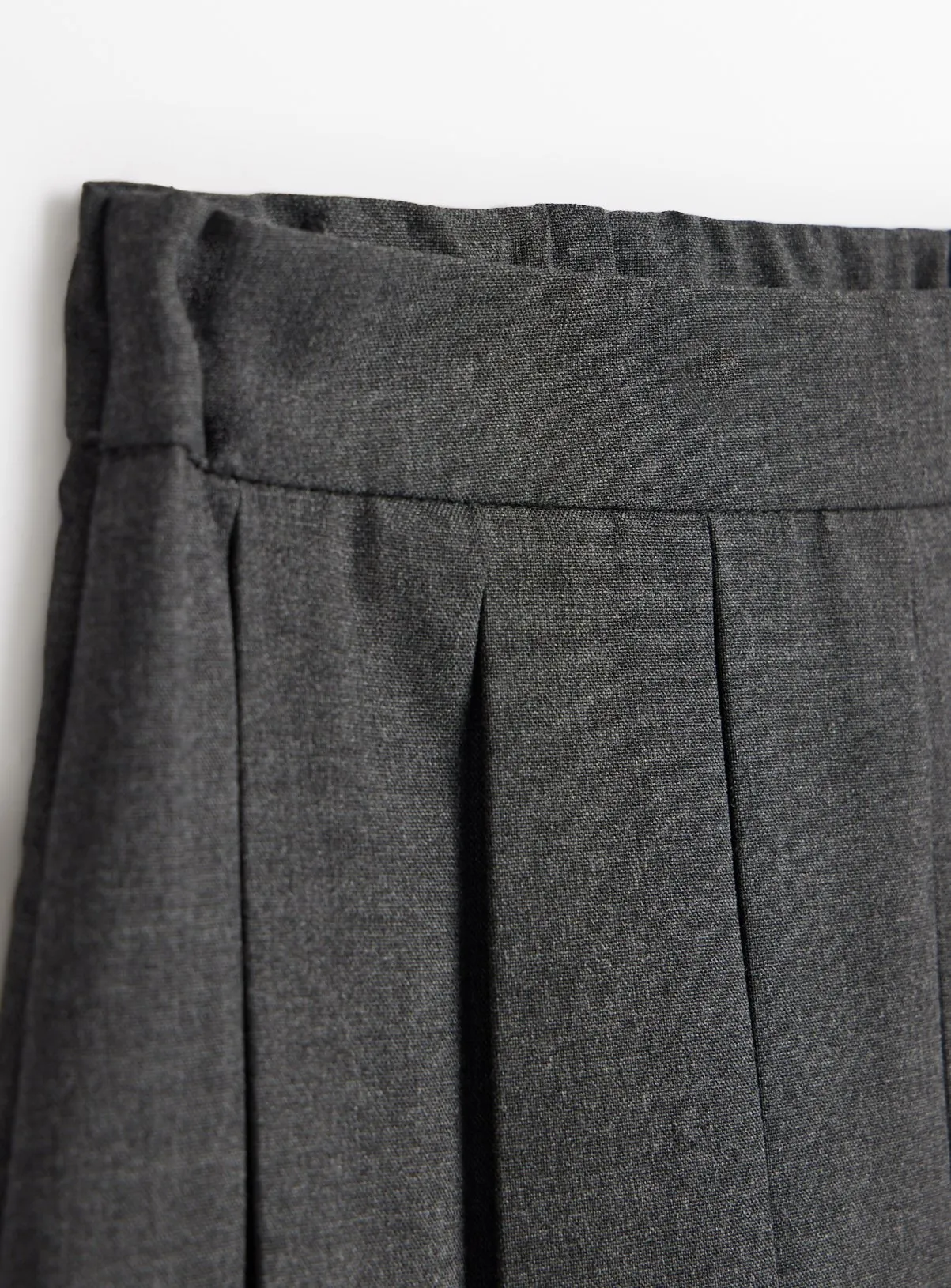 Grey Permanent Pleat Skirts 4 Pack 11 Years Tu