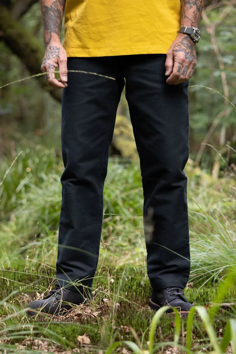 GVNR Grey Moleskin Jeans