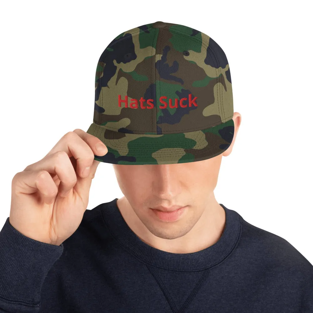 Snapback Hat Suck