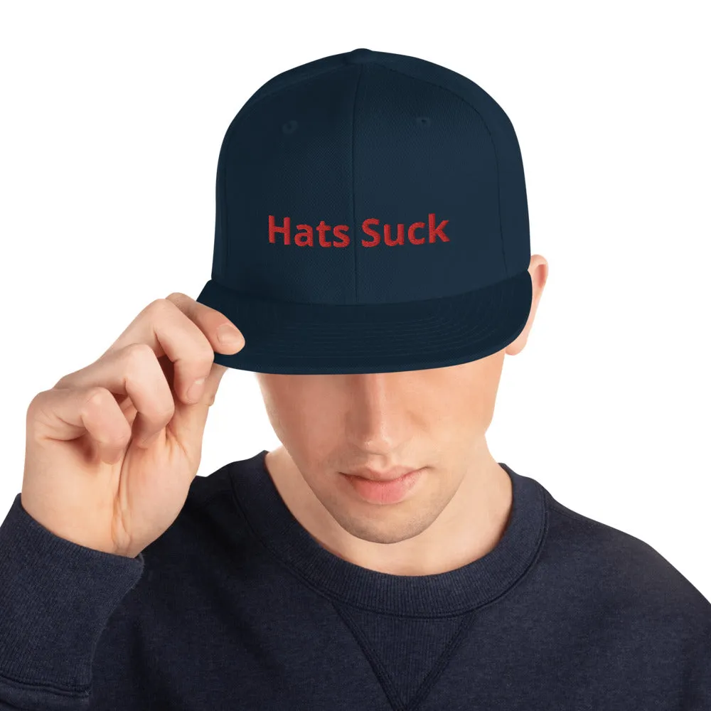 Snapback Hat Suck