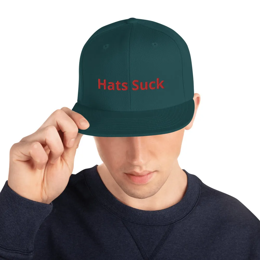 Snapback Hat Suck