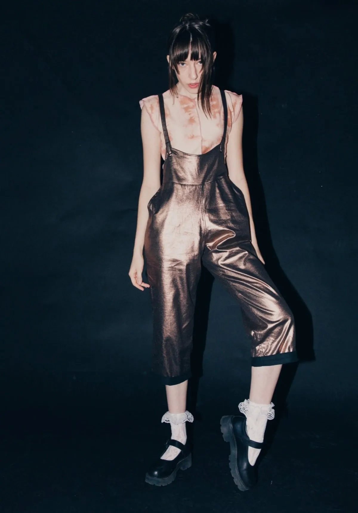 Metallic Headliner Overalls