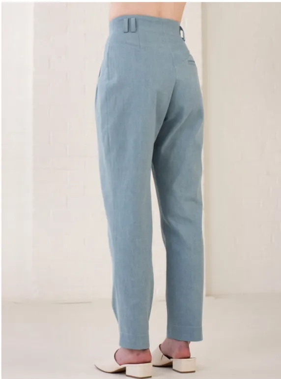 Trendy High Rise Straight Leg Jeans