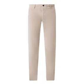 Cream Casual Corduroy Chinos by INCOTEX