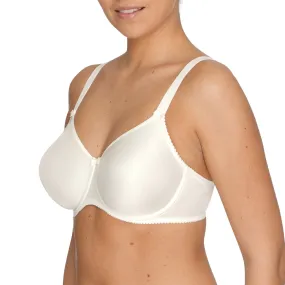 Satin Smooth Classic T-Shirt Ivory Bra B-H