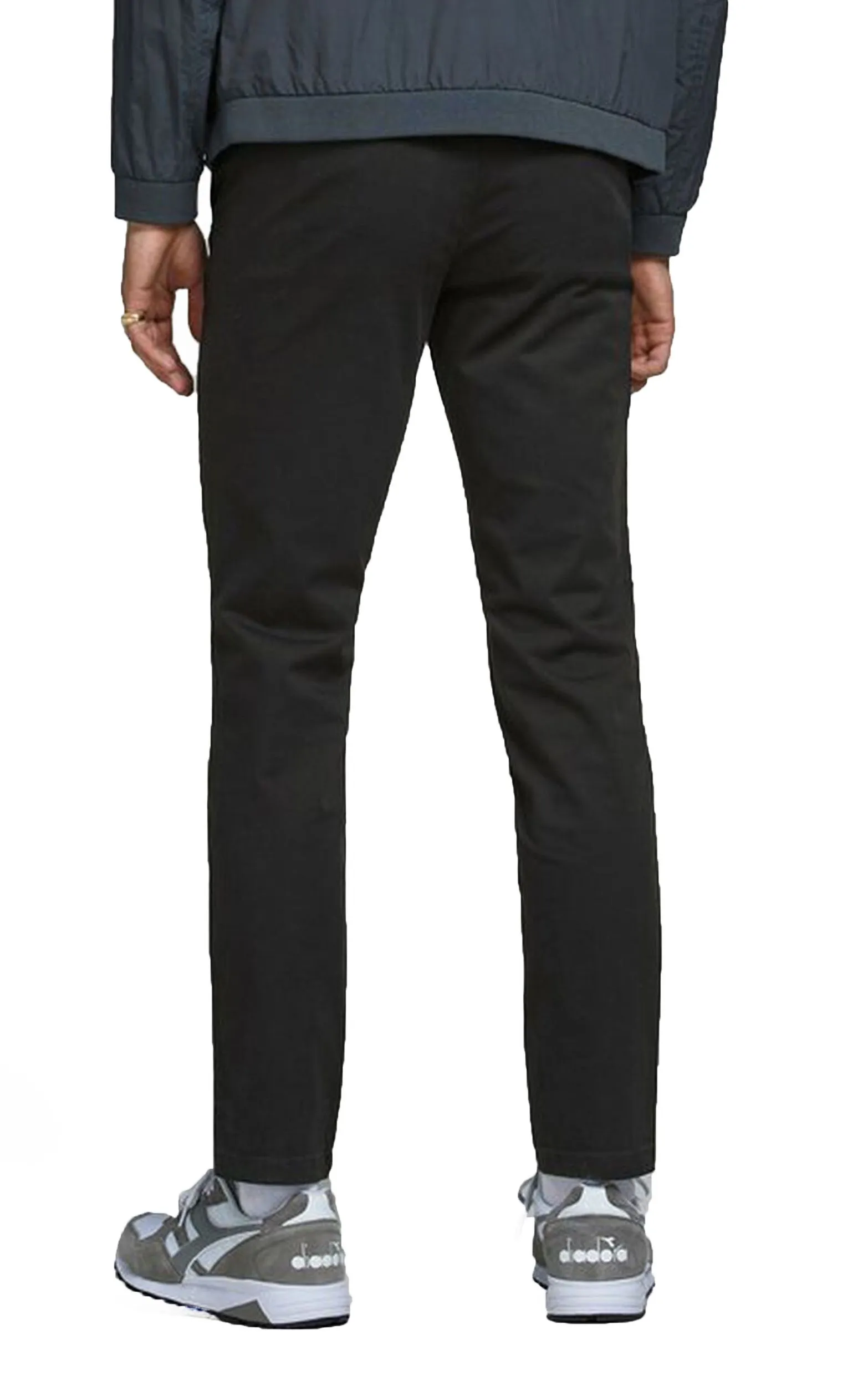 Jack & Jones Slim Fit Chinos in Black