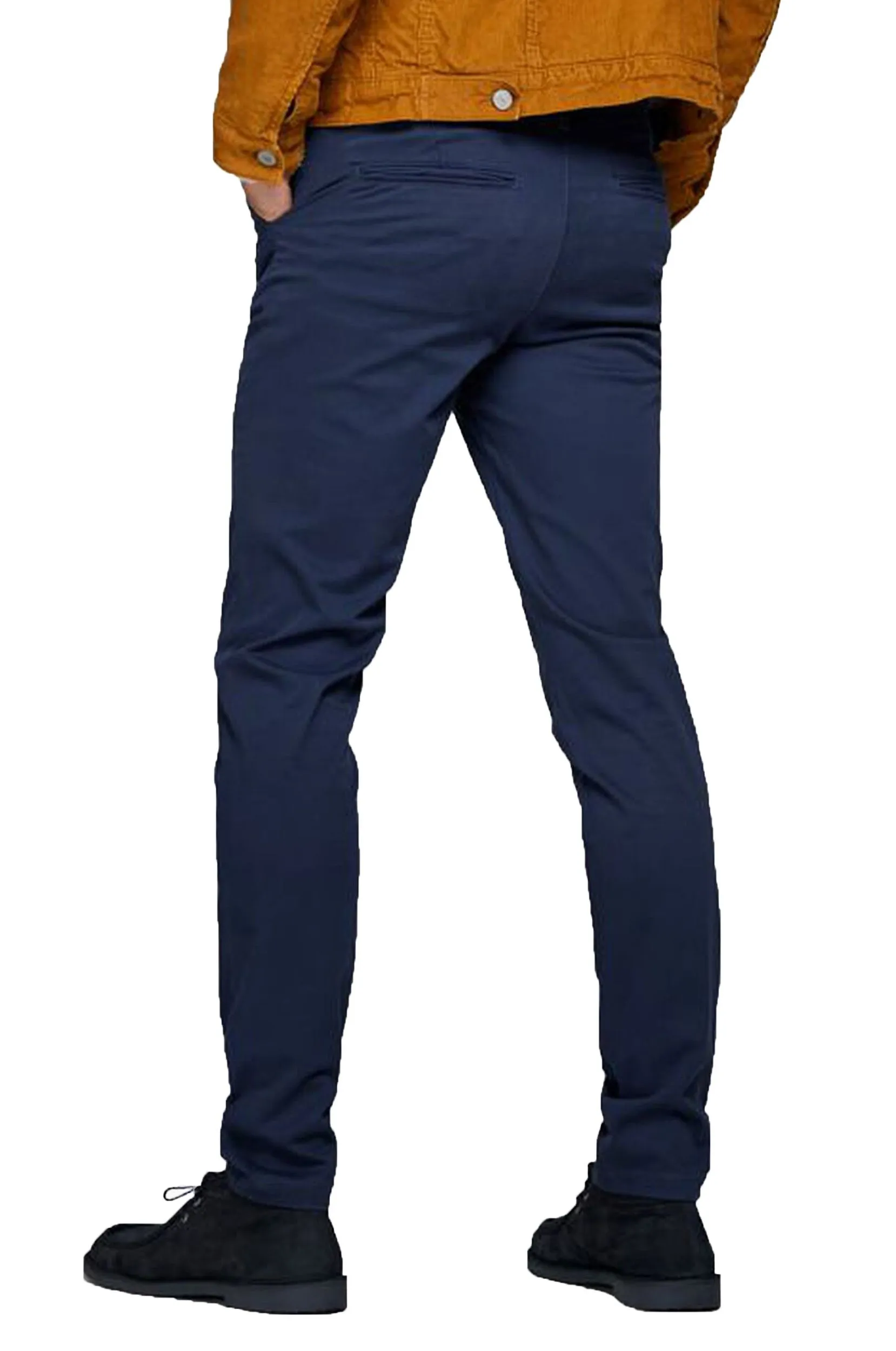 Navy Blazer Slim Chinos by Jack & Jones Marco Bowie