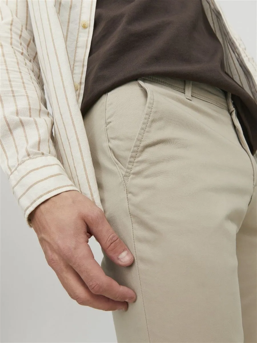 Jack & Jones Slim Fit Chinos in Oxford Tan