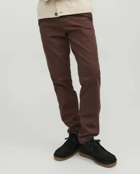 Jack & Jones Seal Brown Slim Chinos