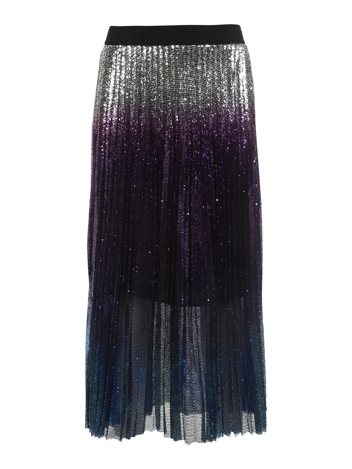 Karl Lagerfeld Sequin Pleated Skirt