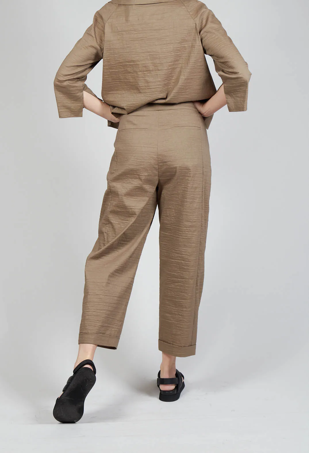 Khaki Alma Trousers