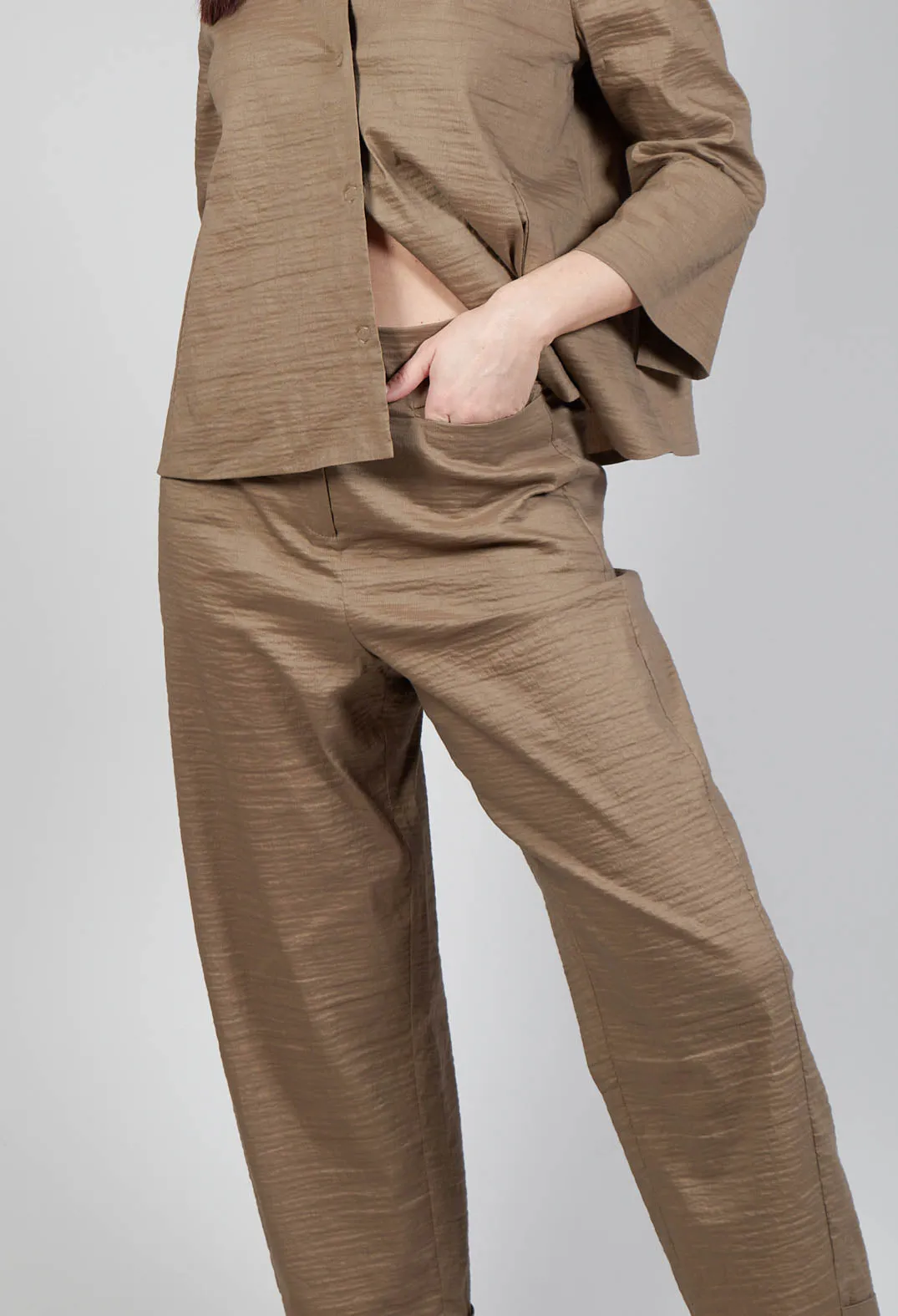 Khaki Alma Trousers