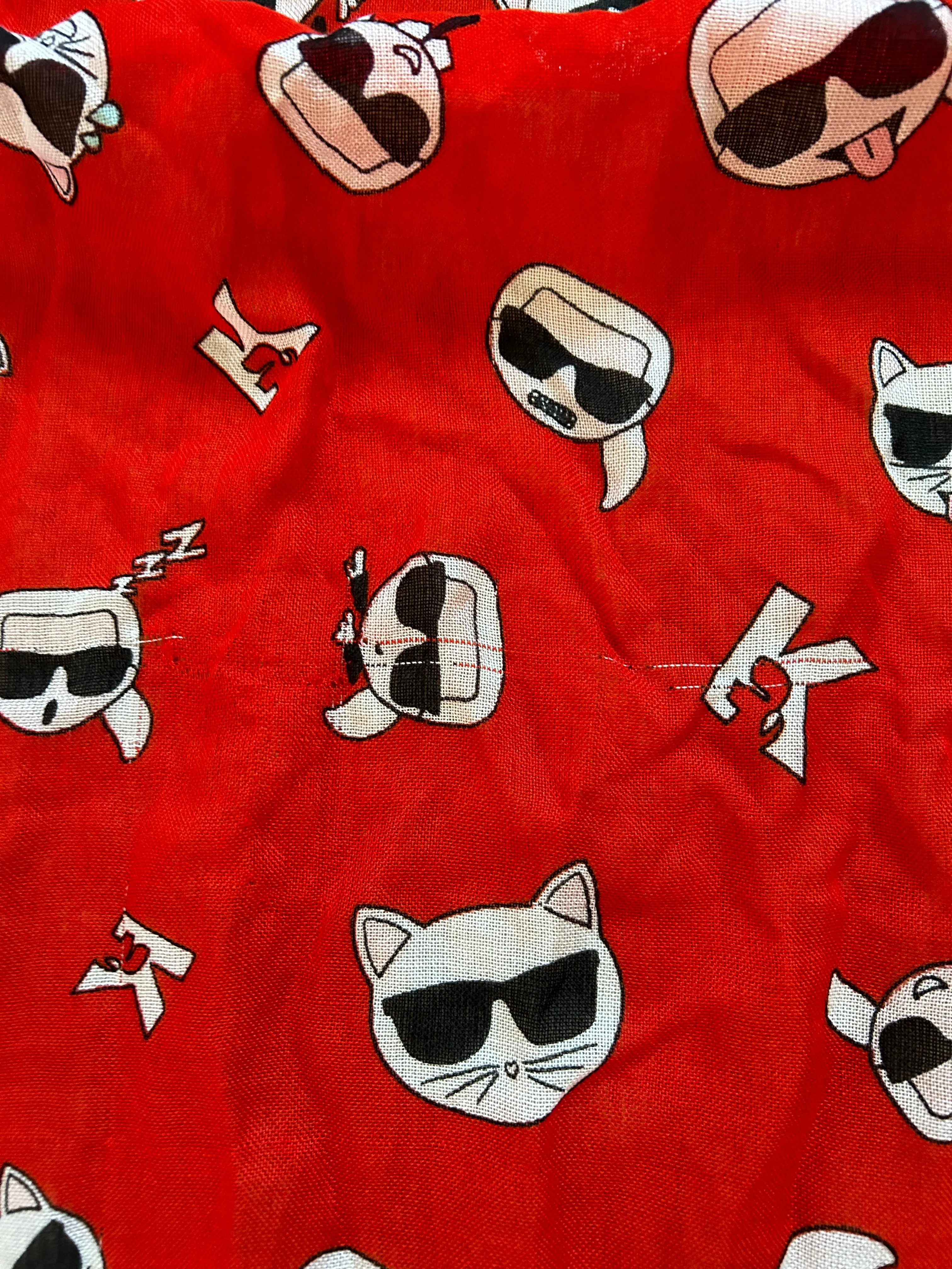 Cats Print Scarf