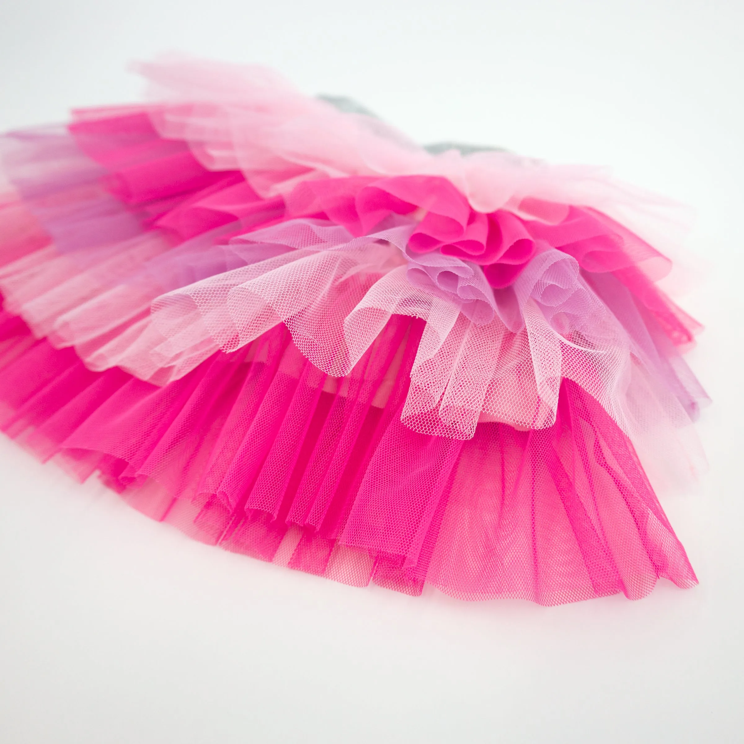 Cotton Candy Ombre Layered Skirt