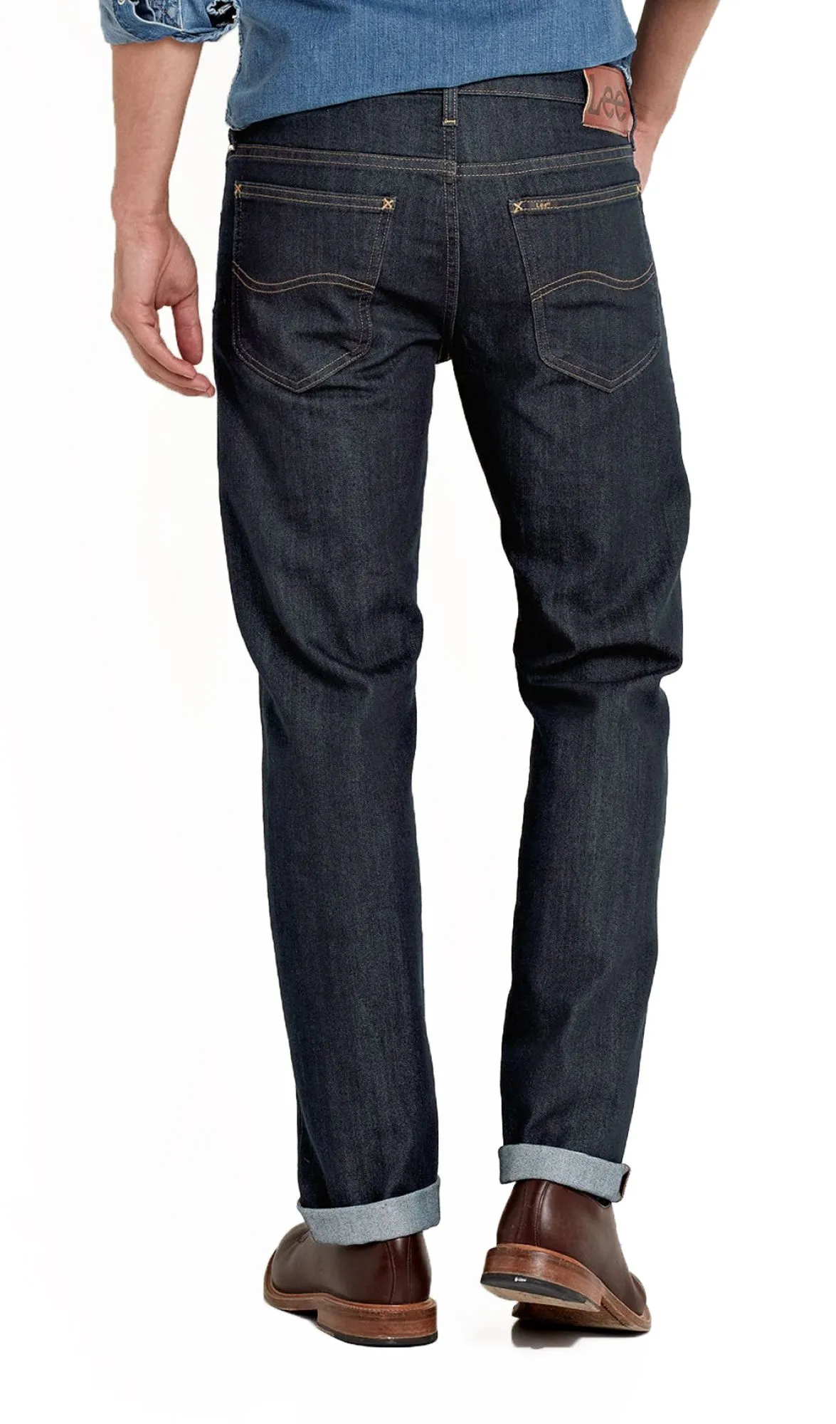 Lee Rinse Daren Regular Straight Denim Jeans