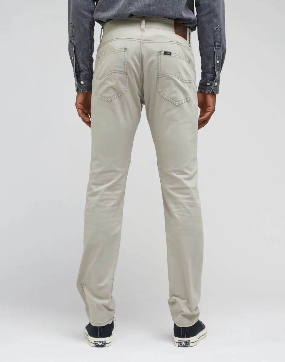 Lee Slim Fit Stretch Jeans in MVP Mushroom Color