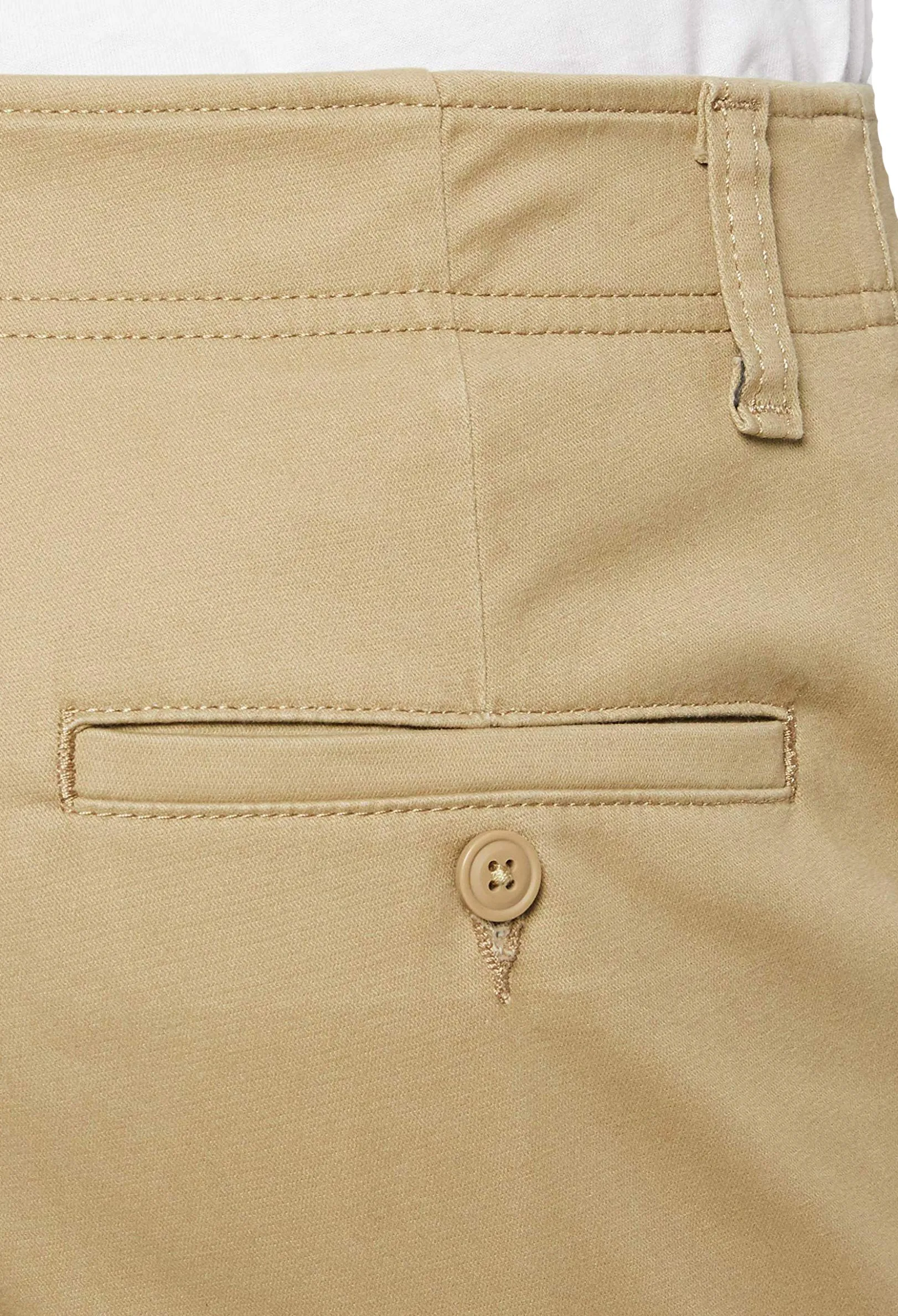 Taupe Lee Extreme Motion Slim Stretch Chino Trousers