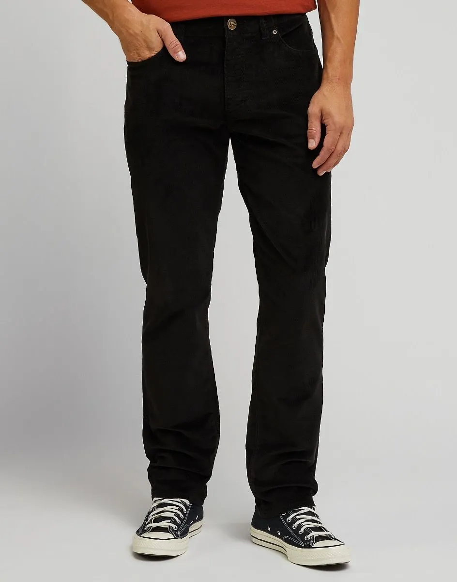 Lee MVP Black Extreme Motion Straight Corduroy Jeans