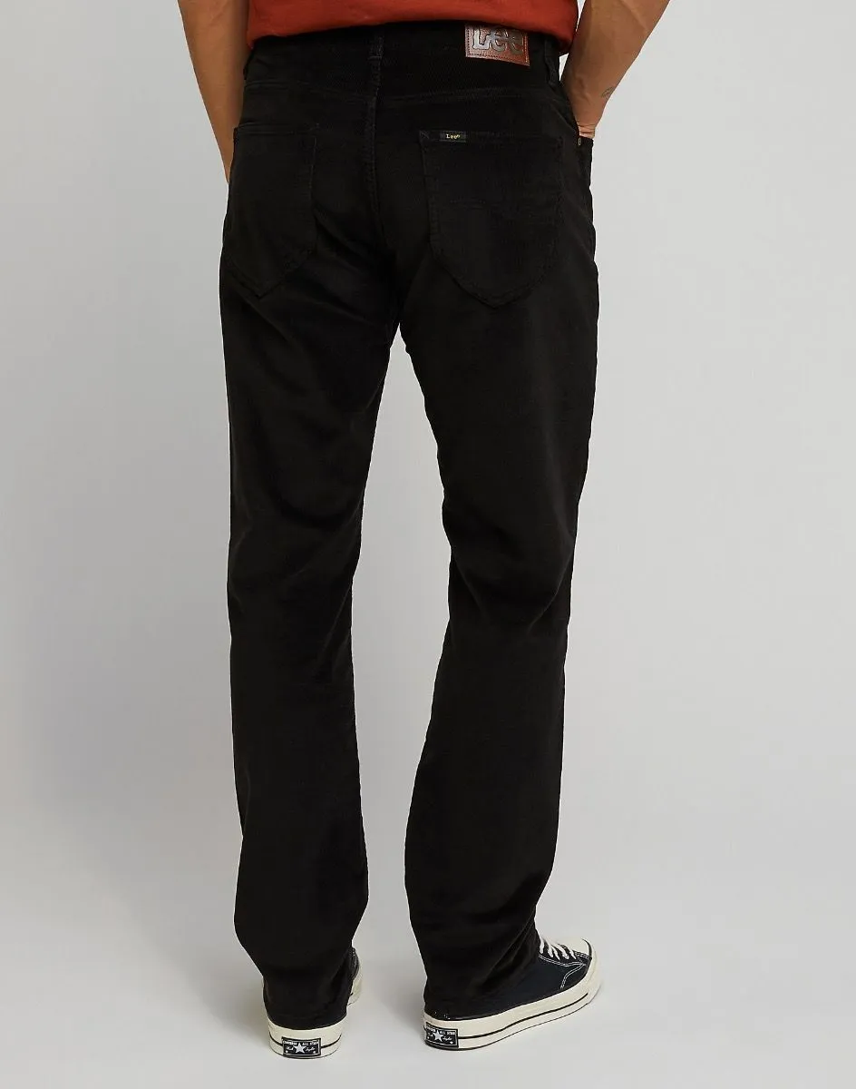 Lee MVP Black Extreme Motion Straight Corduroy Jeans