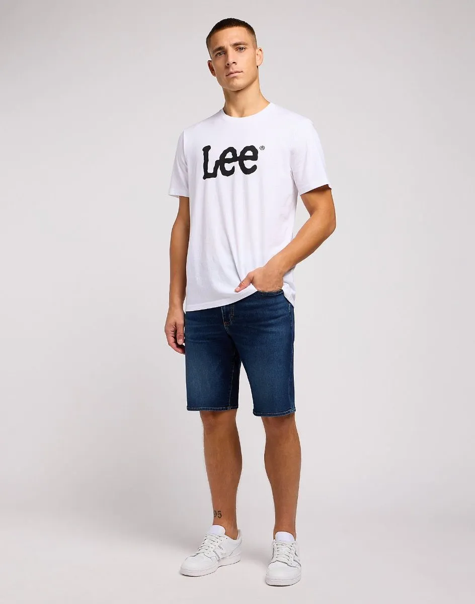 Lee Extreme Motion Stretch Denim Shorts in Dusk