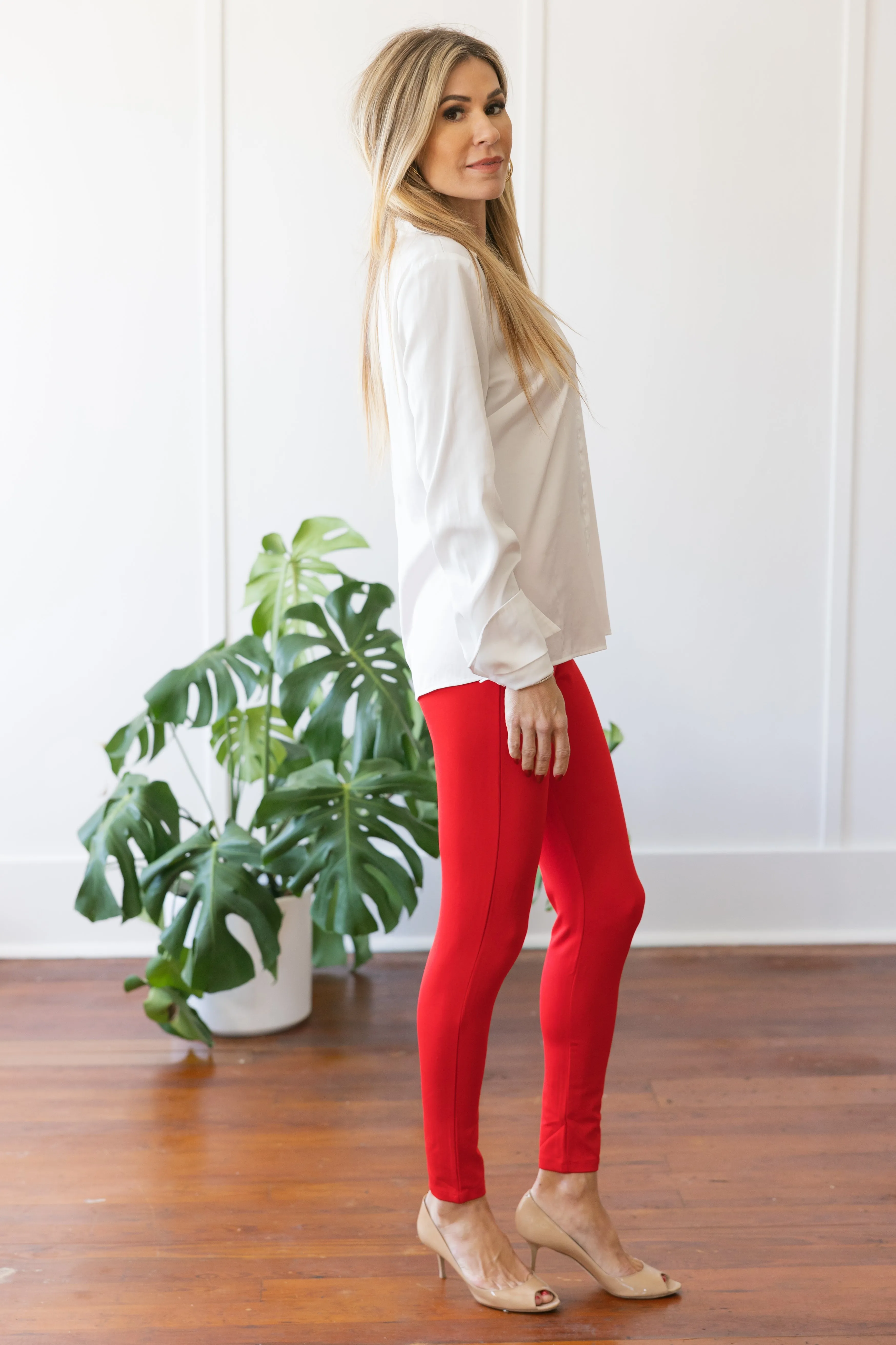 Red Leggings